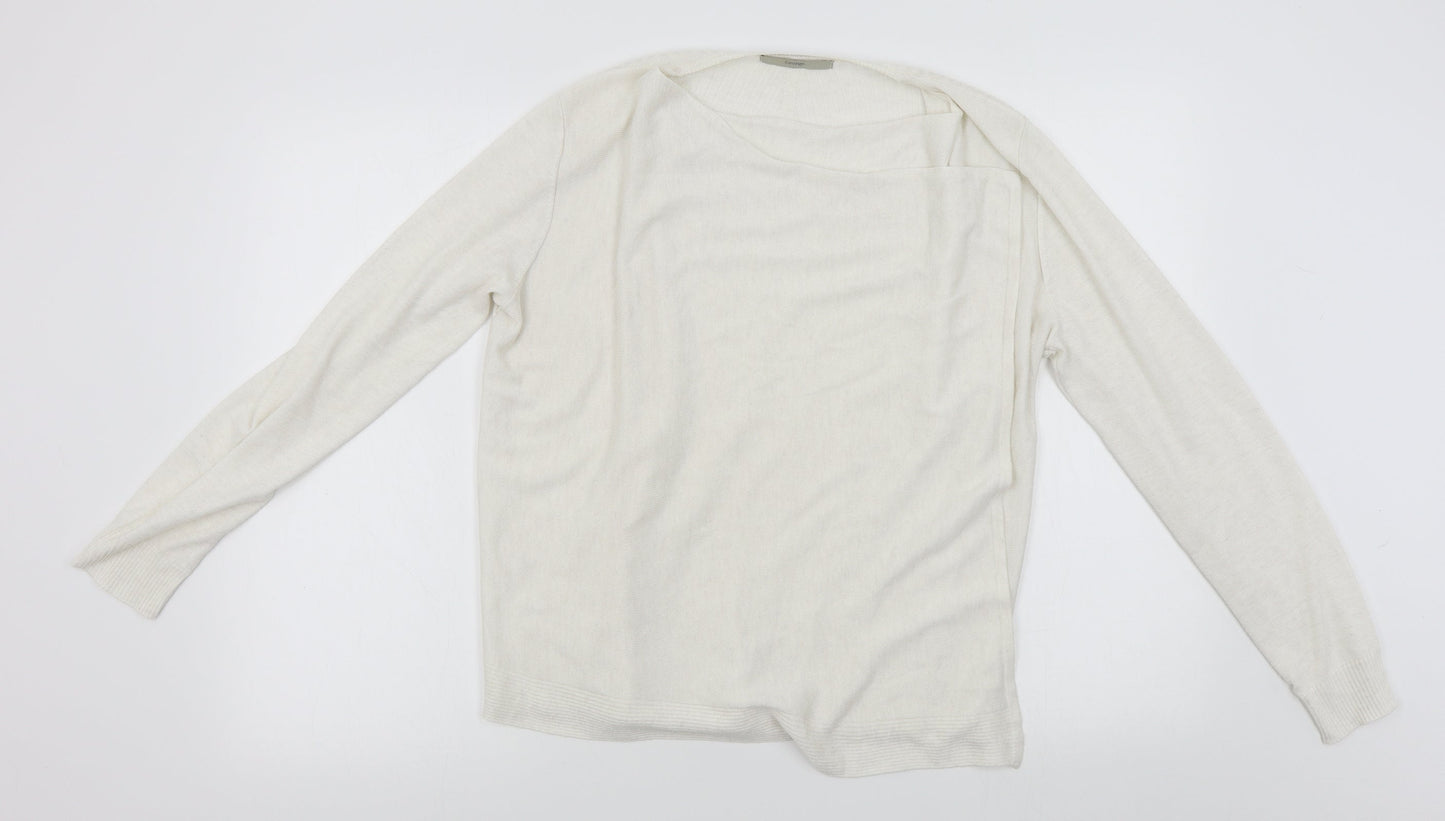 George Womens White   Wrap Jumper Size 16