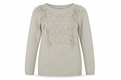 Womens UK Size S Joseph A Beige Pullover Jumper