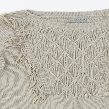 Womens UK Size S Joseph A Beige Pullover Jumper