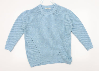 George Womens Blue   Pullover Jumper Size M