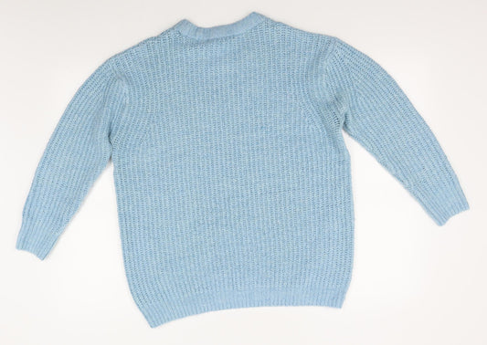 George Womens Blue   Pullover Jumper Size M
