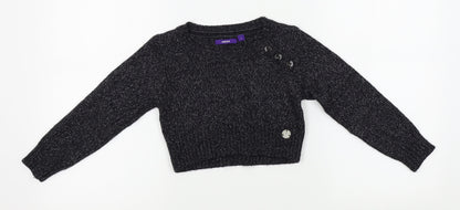 Womens UK Size L Mexx Black Cardigan Jumper