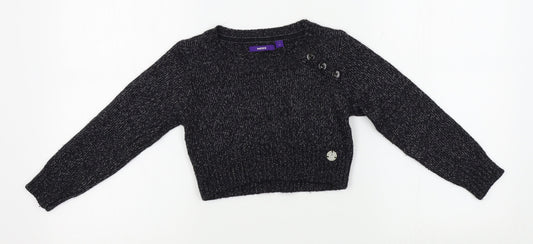 Womens UK Size L Mexx Black Cardigan Jumper