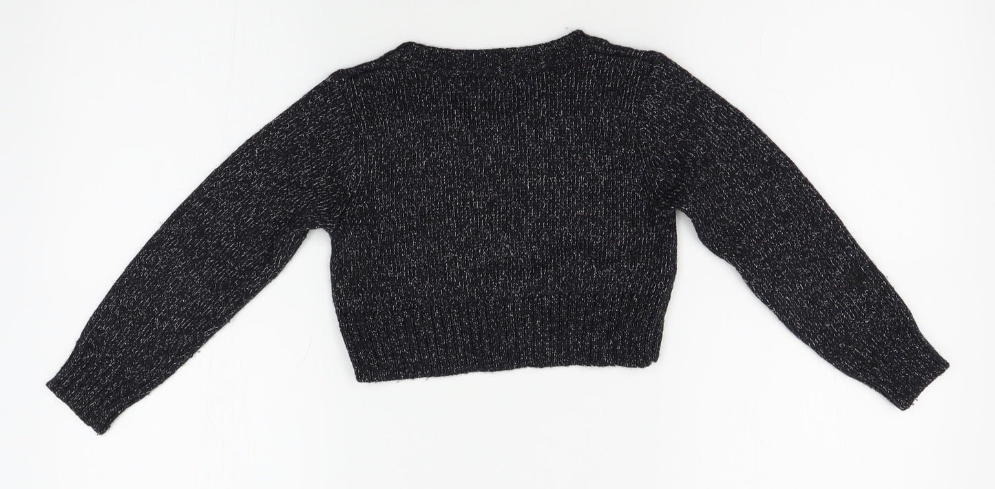 Womens UK Size L Mexx Black Cardigan Jumper