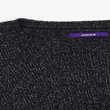 Womens UK Size L Mexx Black Cardigan Jumper