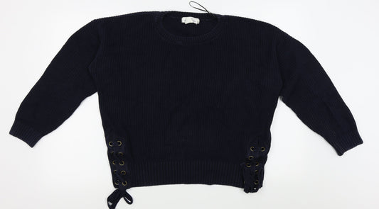 H&M Womens Blue   Pullover Jumper Size M