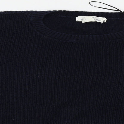H&M Womens Blue   Pullover Jumper Size M