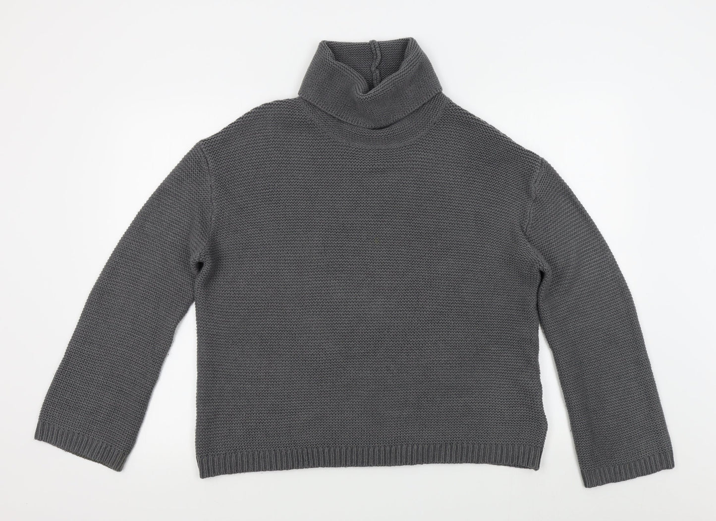 Womens UK Size S H&M Grey Pullover Jumper