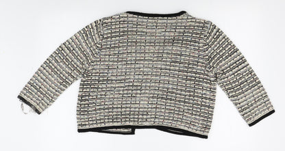 Womens UK Size 10 Red Herring Beige Cardigan Jumper
