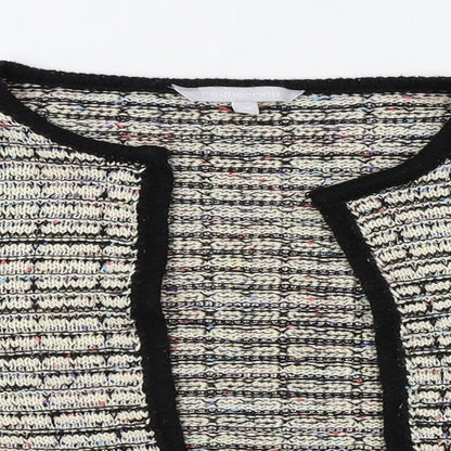 Womens UK Size 10 Red Herring Beige Cardigan Jumper