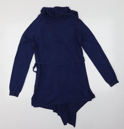 Florence & Fred Womens Blue   Wrap Jumper Size 10  - Waterfall Cardigan