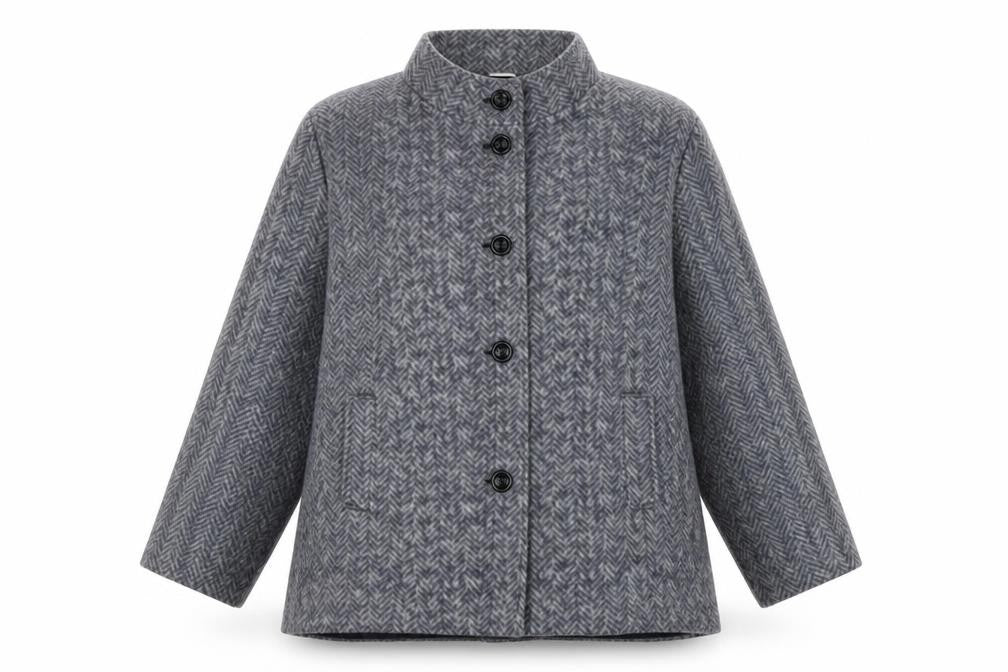 Womens UK Size 2XL ann de lancay Grey Jacket