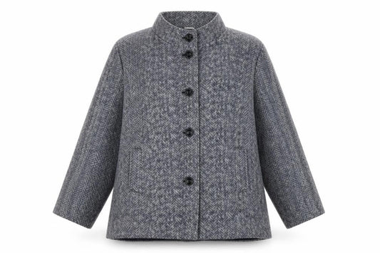 Womens UK Size 2XL ann de lancay Grey Jacket