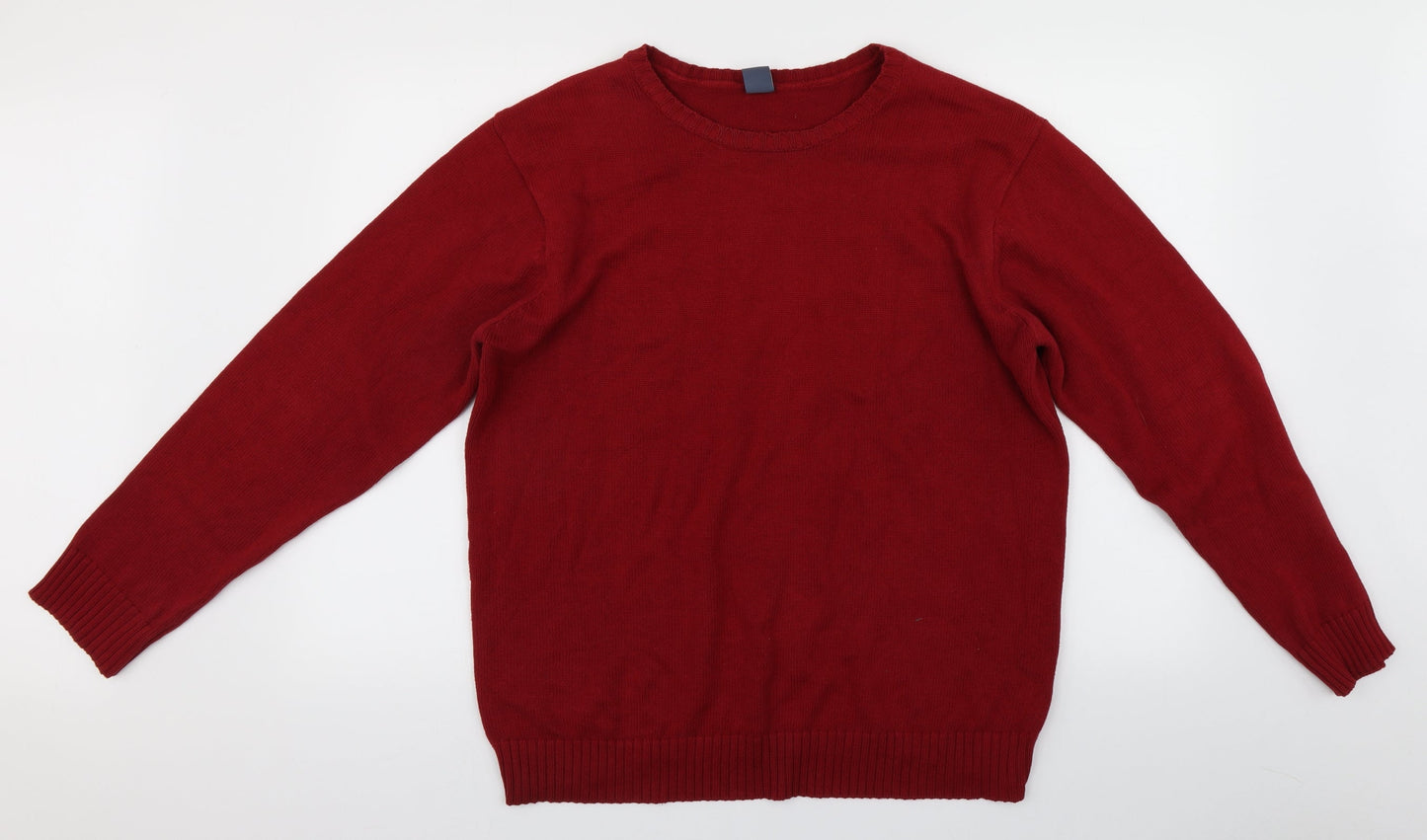 Easy Mens Red   Pullover Jumper Size M