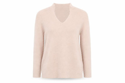 Womens UK Size L Peacocks Pink Pullover Jumper