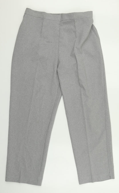Womens UK Size 18 Emma Collection Regular Fit  Grey Trousers