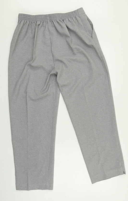 Womens UK Size 18 Emma Collection Regular Fit  Grey Trousers