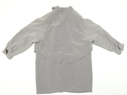 Womens UK Size 10 telemac Grey Jacket