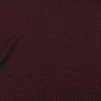 Womens UK Size M New Look Red Pullover Jumper