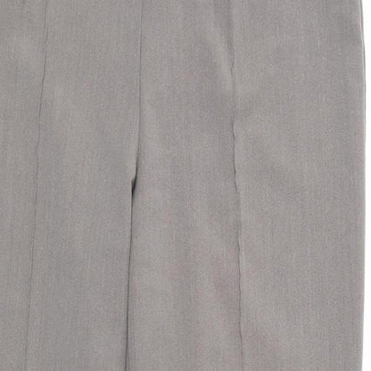 Classic Womens Grey   Cropped Trousers Size 12 L26 in