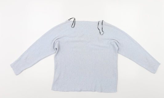 Womens UK Size XS H&M Blue Pullover Jumper