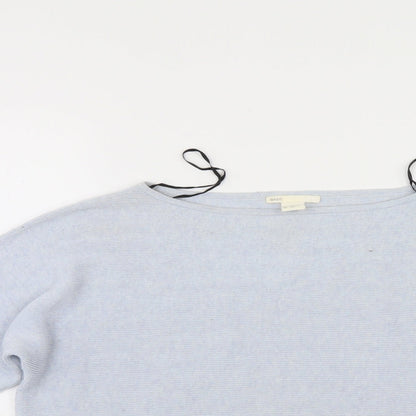 Womens UK Size XS H&M Blue Pullover Jumper
