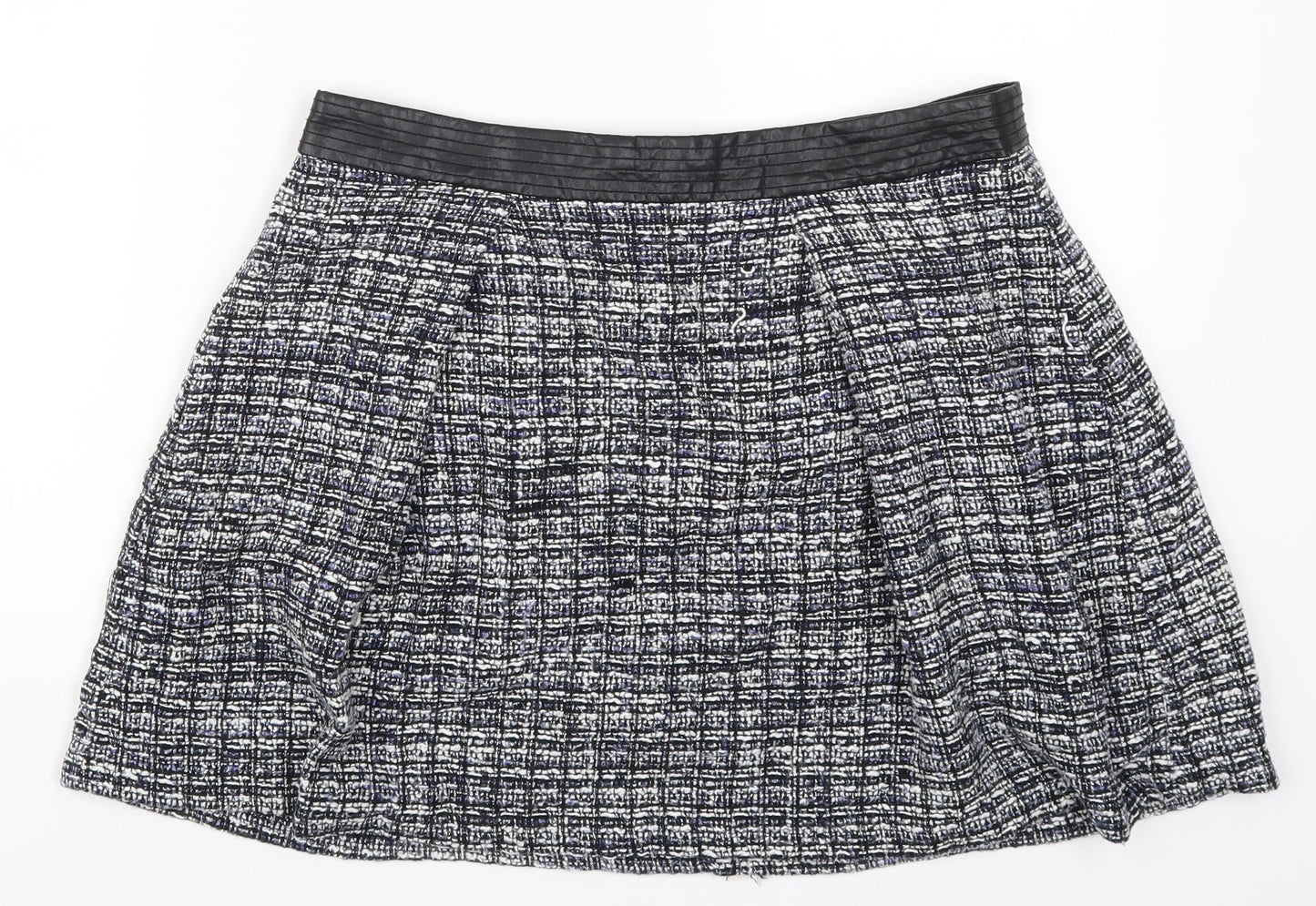 FOREVER 21 Womens Blue   Skater Skirt Size L