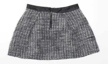 FOREVER 21 Womens Blue   Skater Skirt Size L