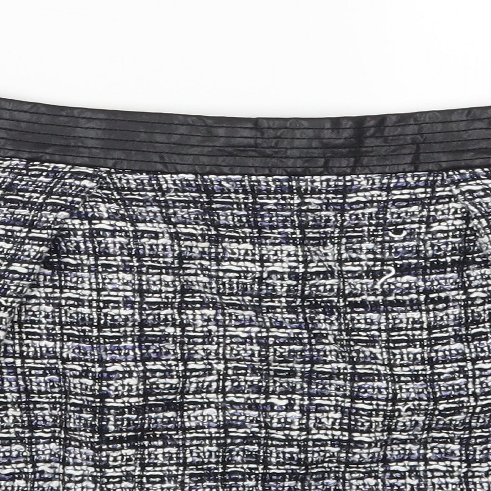 FOREVER 21 Womens Blue   Skater Skirt Size L