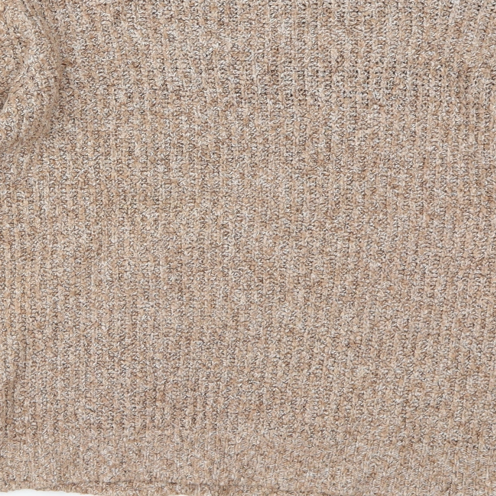 Primark Womens Brown  Knit Pullover Jumper Size 6