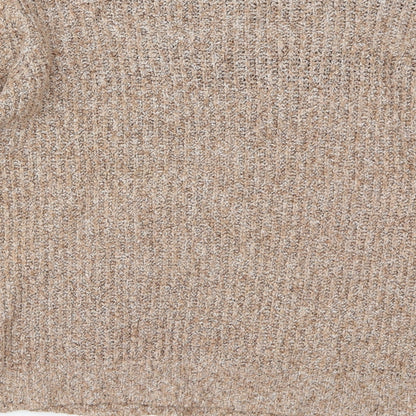 Primark Womens Brown  Knit Pullover Jumper Size 6