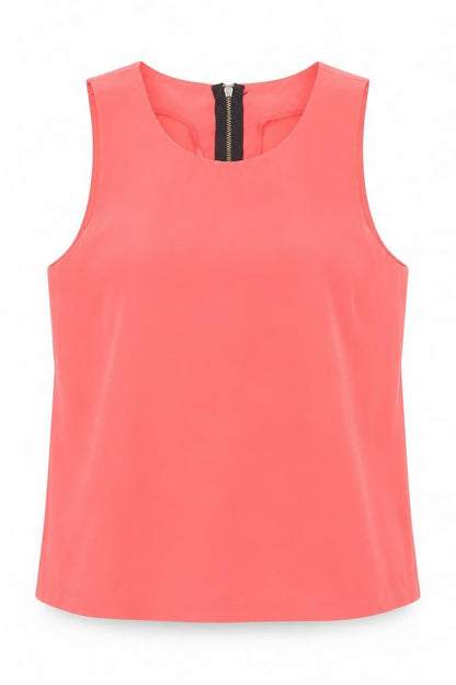 Topshop Womens Pink   Basic Tank Size 12