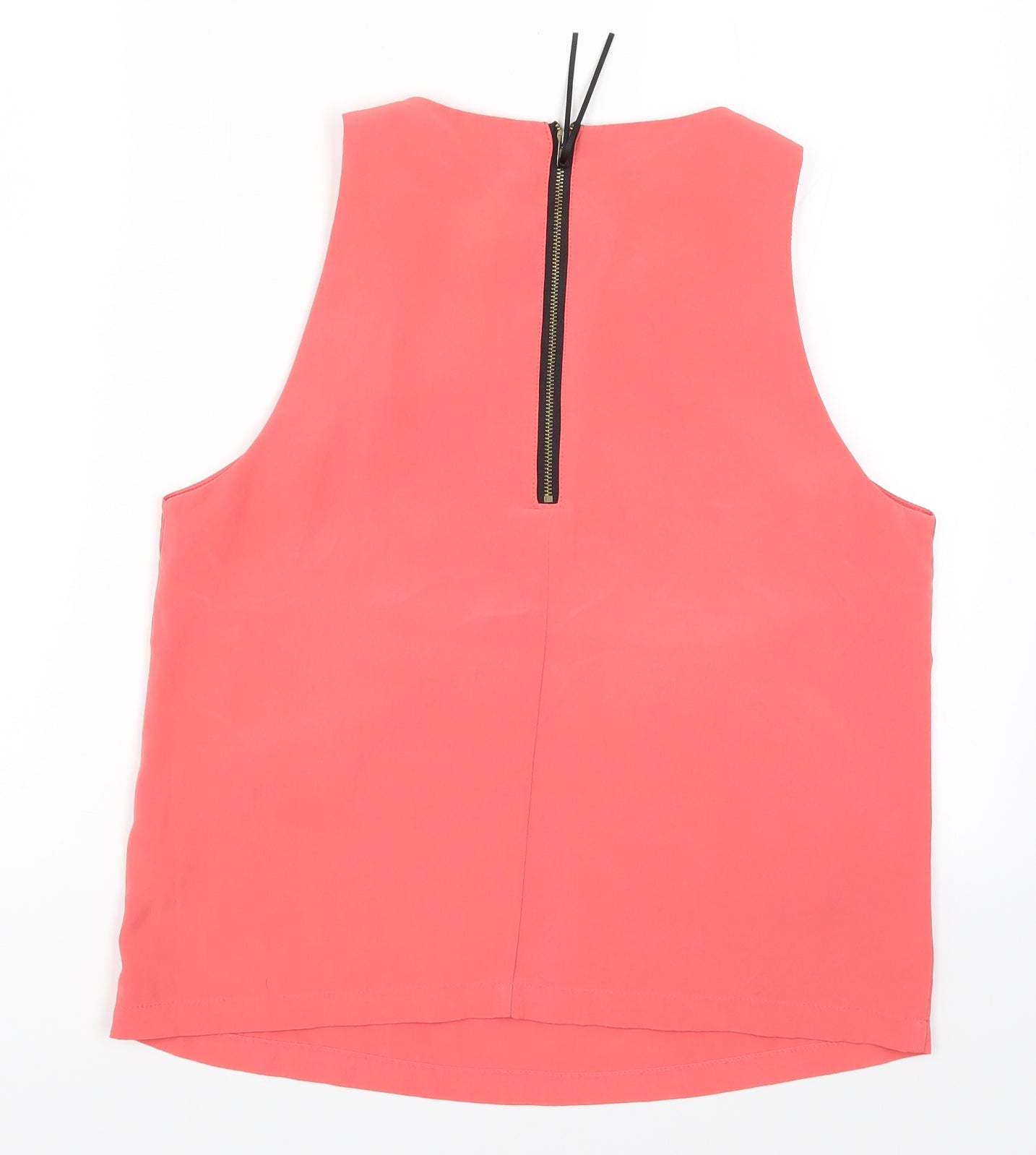 Topshop Womens Pink   Basic Tank Size 12