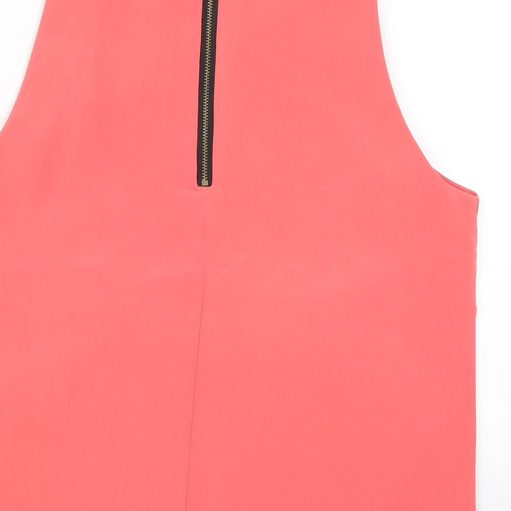 Topshop Womens Pink   Basic Tank Size 12