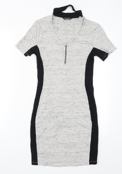 Select Womens Grey   Bodycon  Size 10