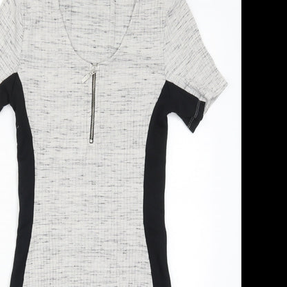 Select Womens Grey   Bodycon  Size 10