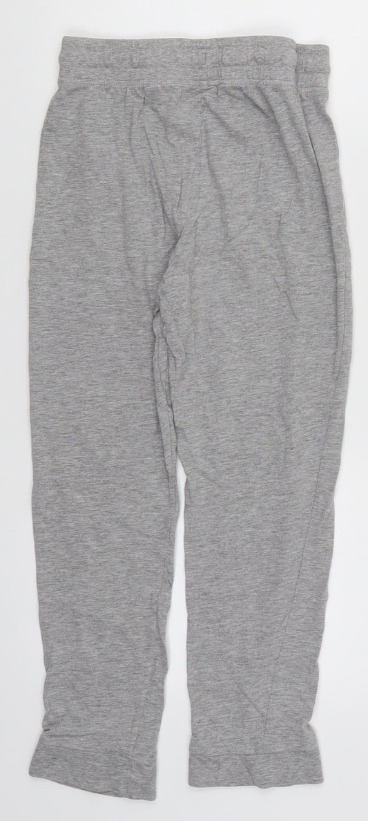 Marks and Spencer Girls Grey   Cropped Trousers Size 9-10 Years - Loungewear