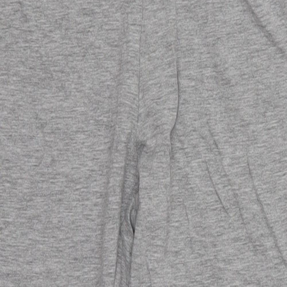 Marks and Spencer Girls Grey   Cropped Trousers Size 9-10 Years - Loungewear