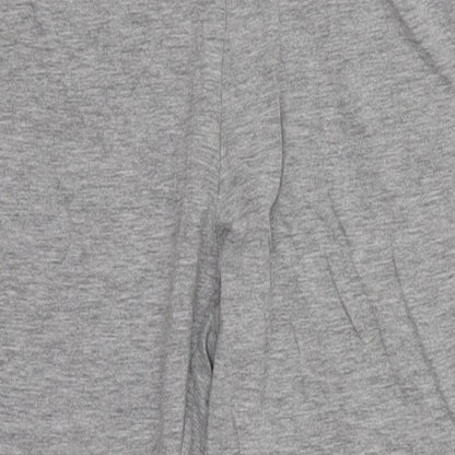 Marks and Spencer Girls Grey   Cropped Trousers Size 9-10 Years - Loungewear