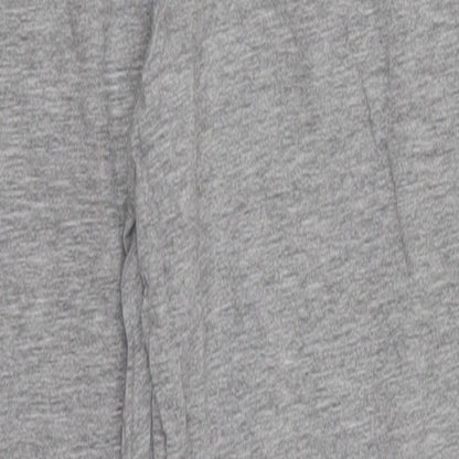 Marks and Spencer Girls Grey   Cropped Trousers Size 9-10 Years - Loungewear