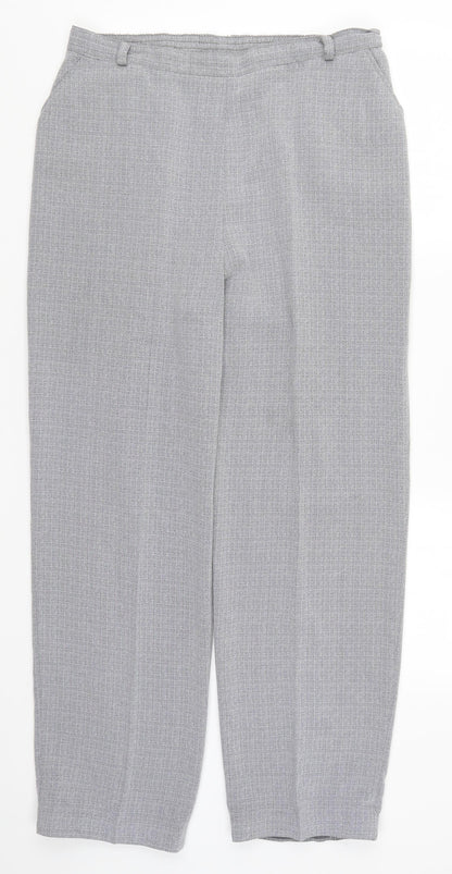 Womens UK Size 14 Ellie Louise Regular Fit  Grey Trousers