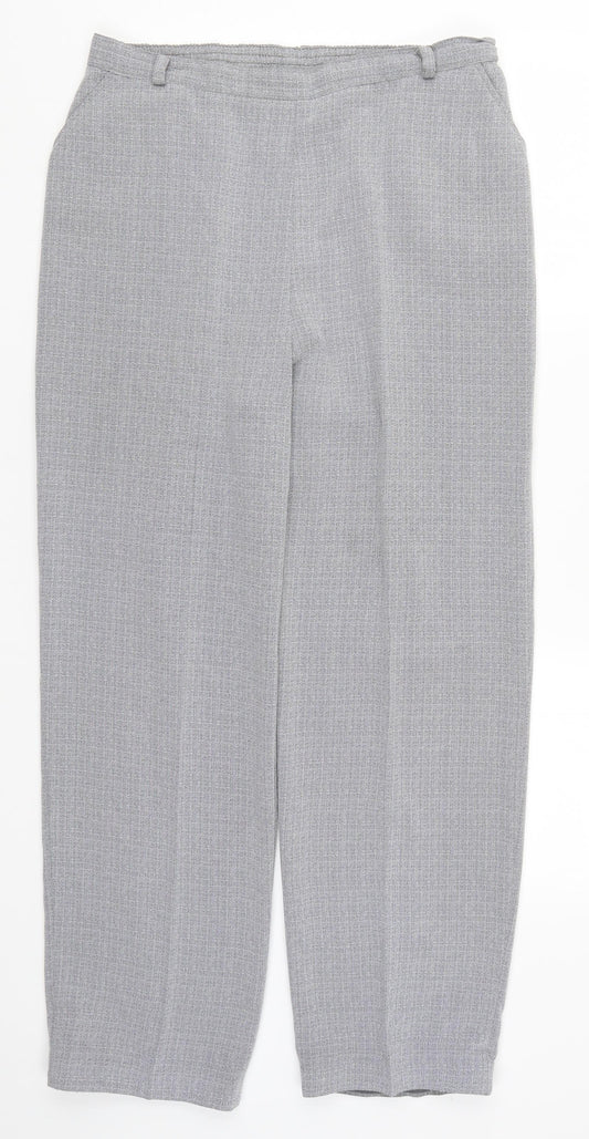 Womens UK Size 14 Ellie Louise Regular Fit  Grey Trousers