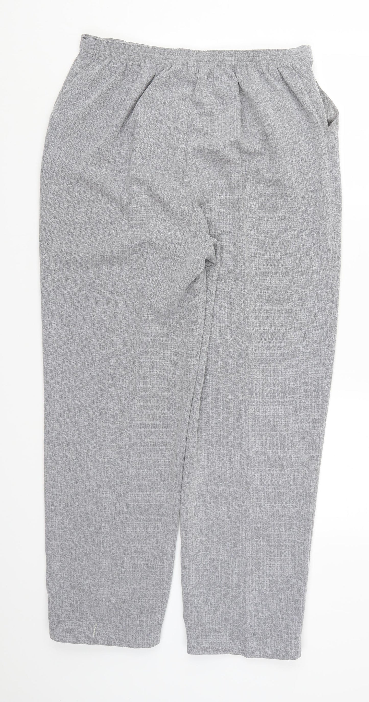Womens UK Size 14 Ellie Louise Regular Fit  Grey Trousers