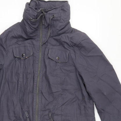 Womens UK Size 12 Marks and Spencer Purple Overcoat