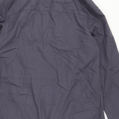 Womens UK Size 12 Marks and Spencer Purple Overcoat