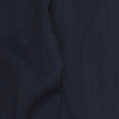 Womens UK Size 12 Marks and Spencer Regular Fit  Blue Trousers