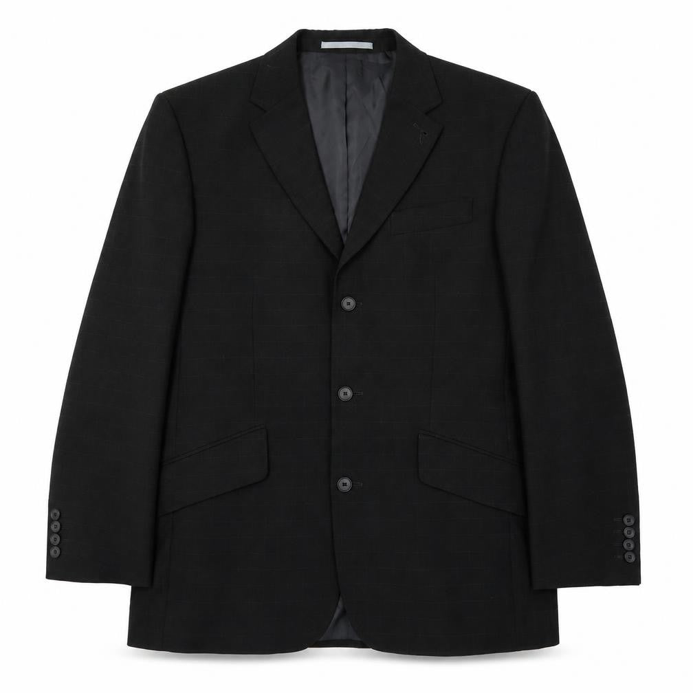 Mens UK Size 40 Preworn Regular Black Suit Jacket