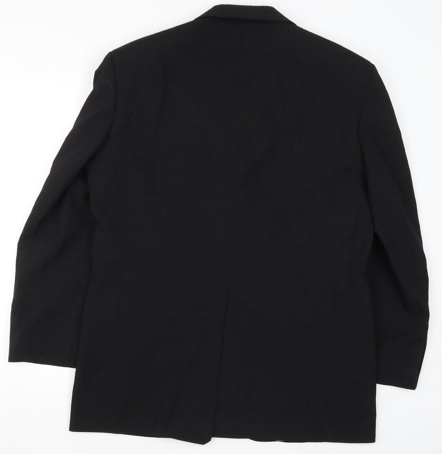 Mens UK Size 40 Preworn Regular Black Suit Jacket