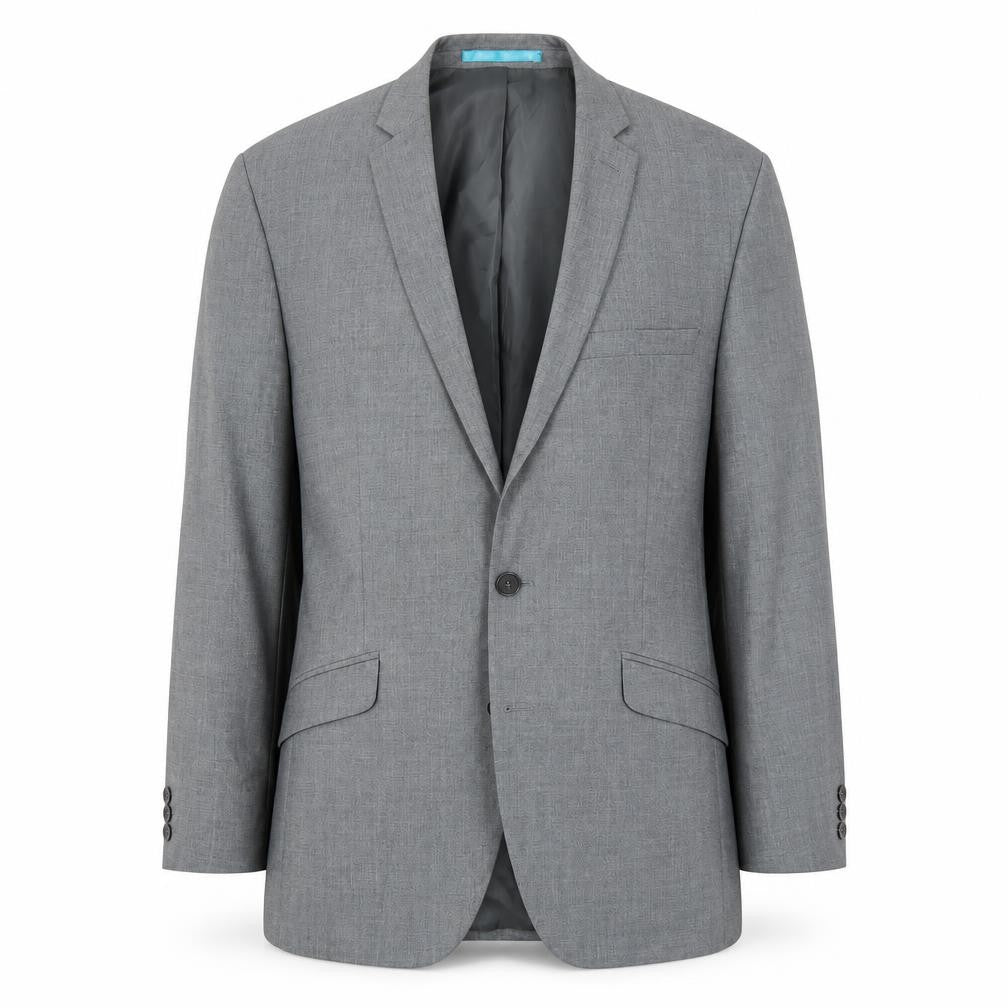 Mens UK Size 38 Burton Regular Grey Suit Jacket