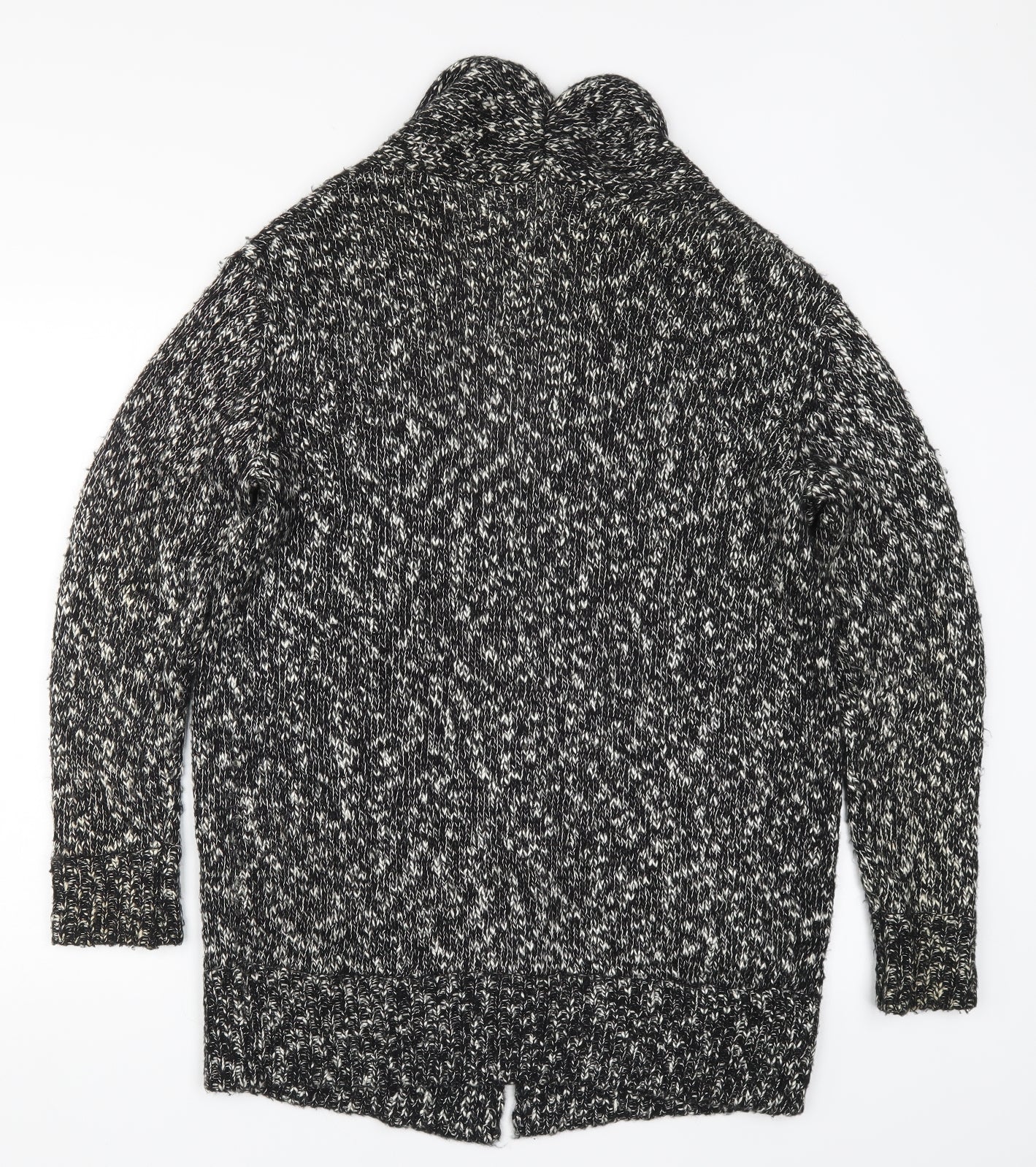 FOREVER 21 Womens Black  Knit Cardigan Jumper Size M